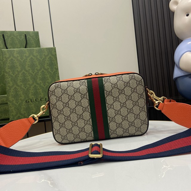 gucci專櫃新款相機包 古馳Ophidia系列小號GG斜挎包 jcp2254